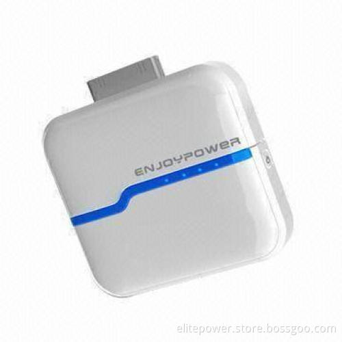 Power Bank/Portable Power Station/ Wireless Charger for iPhone 5, 4, 3G and iPod, 1,500mAh